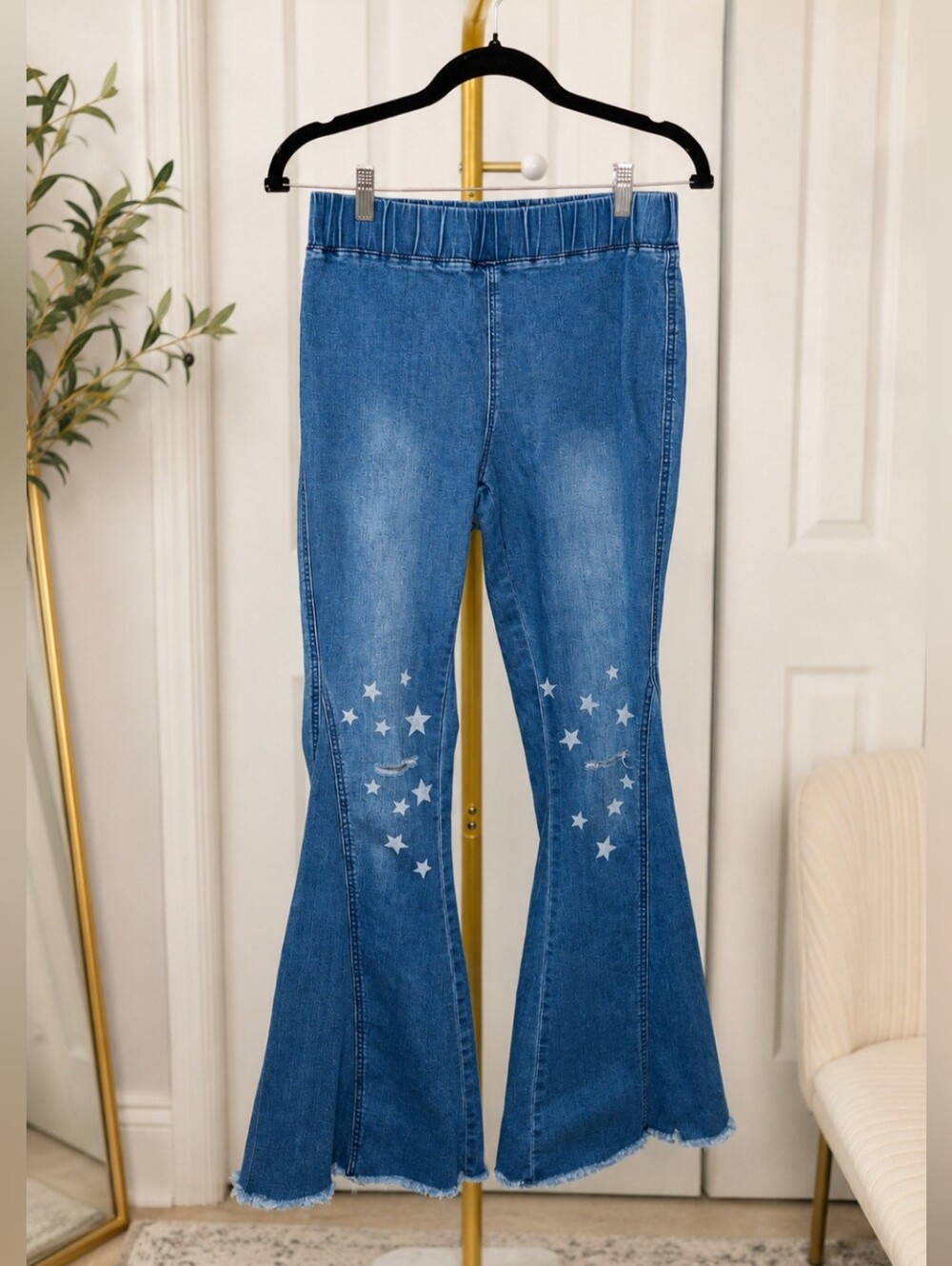 Nashville Western Star Bell Bottom Jeans | Medium